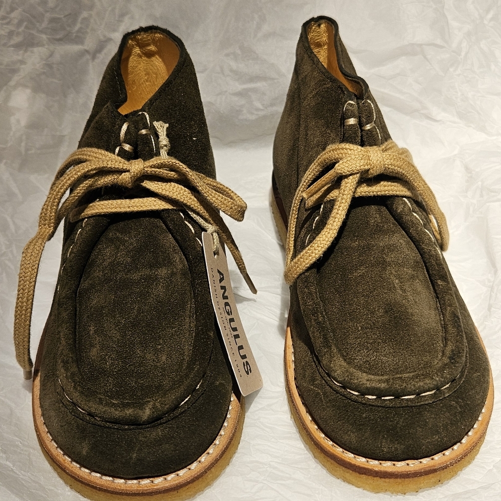 Suede leather handcrafted shoes - Picture 5 of 8